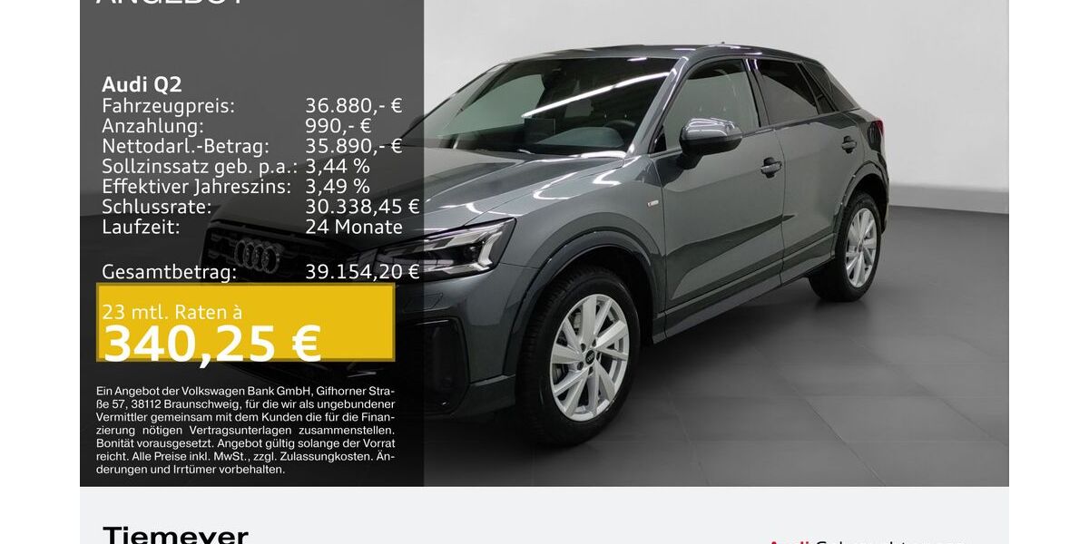 Audi Q2 4.734 km 36.440 &euro; Bochum 44809