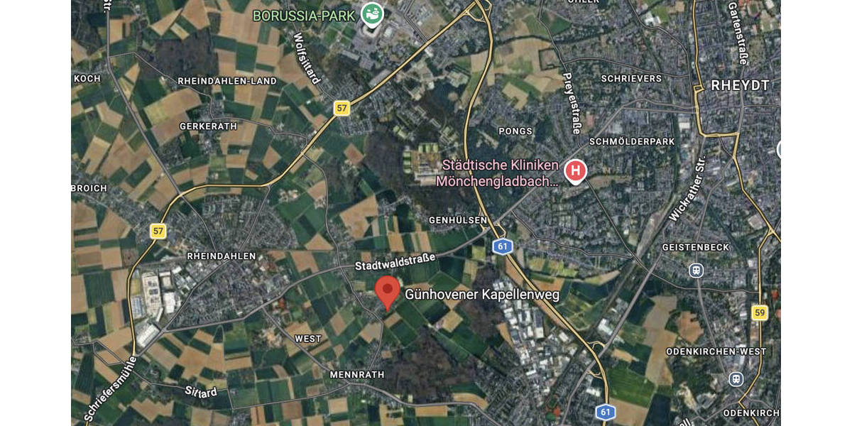 Grundstück Mönchengladbach / Mönchengladbach-Günhoven Günhoven - 125.000&euro; | Angebot:26318662