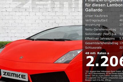 Lamborghini Gallardo 25.235 km 139.925 € Bernau 16321