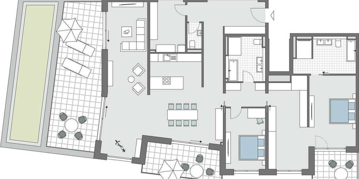 Wohnung zum Kaufen in Baiersbronn 1.439.900 € 230.13 m² 5 zimmer