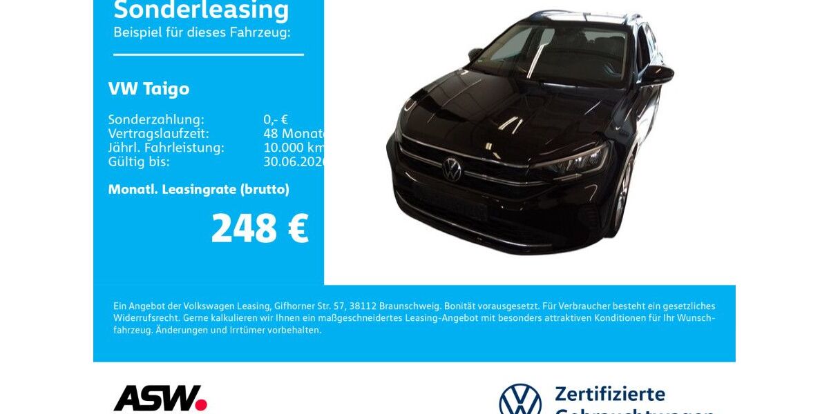 VW Taigo 28.200 km 23.930 &euro; Neckarsulm 74172