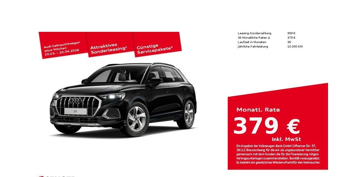 Audi Q3 26.675 km 37.990 &euro; Lingen 49809