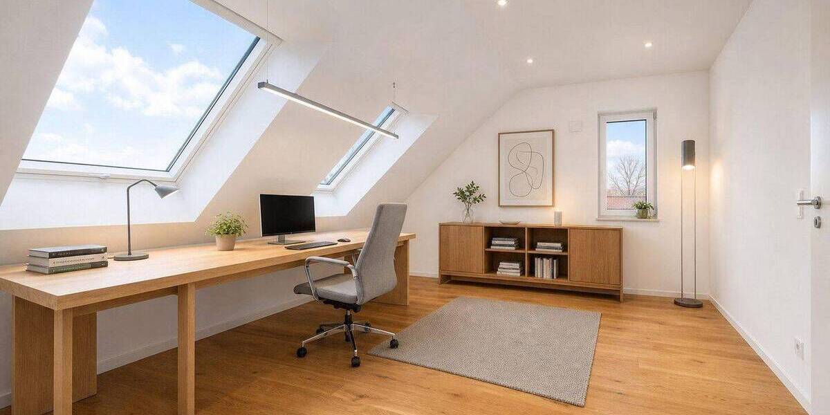 Reihenmittelhaus Mering Sankt Afra - 6 Zimmer, 134 m&sup2;, 2.680&euro; | Angebot:26816358