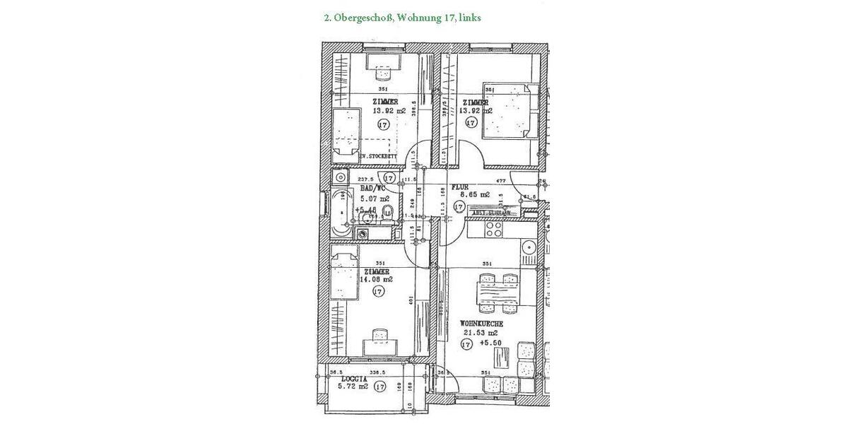 Etagenwohnung Starnberg - 4 Zimmer, 78 m&sup2;, 350.000&euro; | Angebot:26957593