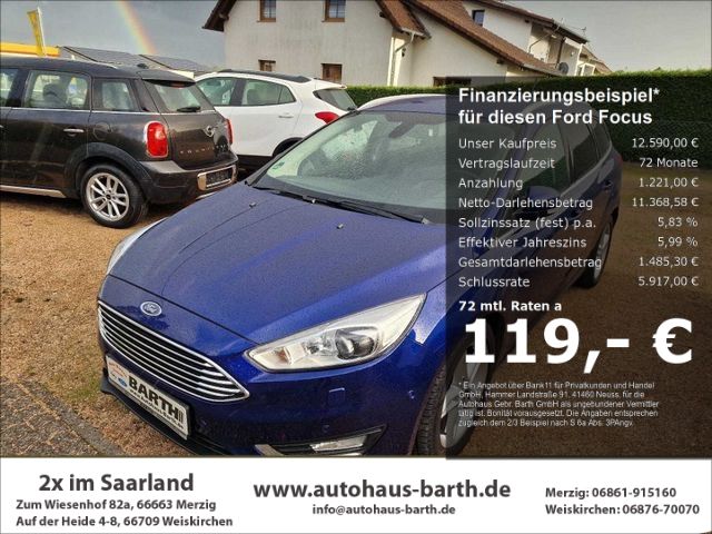 Ford Focus 122.055 km 12.590 &euro; Merzig / Weiskirchen 66663
