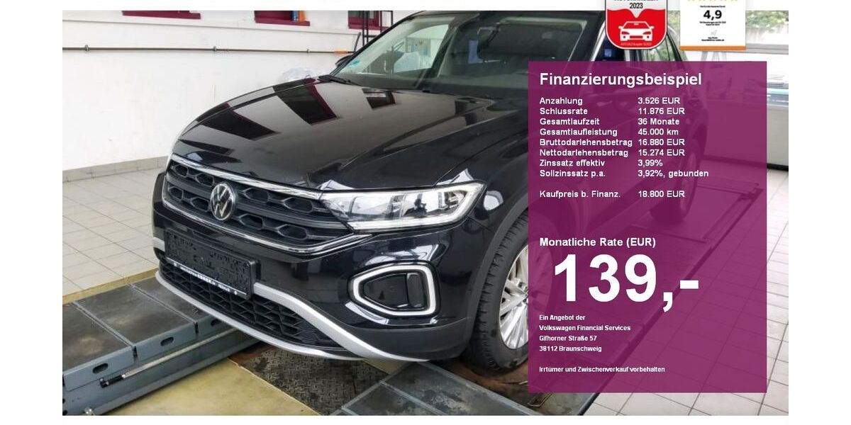 VW T-Roc 136.900 km 18.800 &euro; Albbruck 79774
