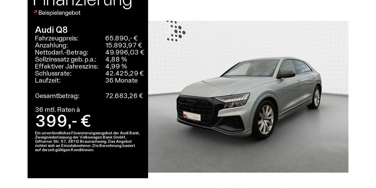 Audi Q8 49.618 km 64.390 &euro; Oberursel 61440