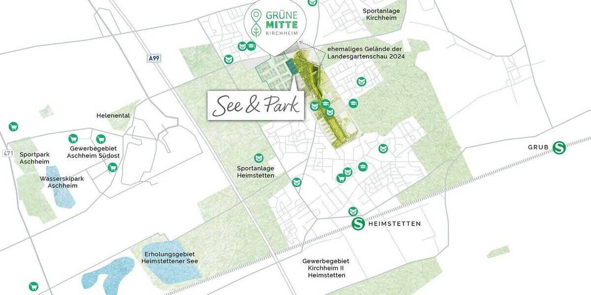 Etagenwohnung Kirchheim b. München Heimstetten - 4 Zimmer, 95 m&sup2;, 820.000&euro; | Angebot:26289477