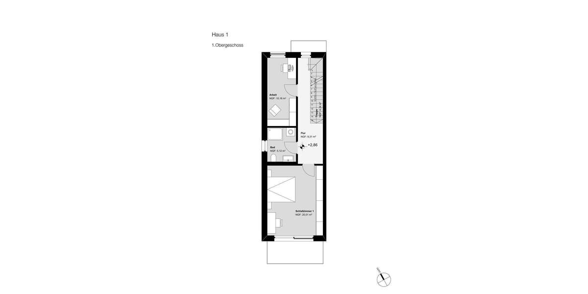 Reihenendhaus Petershausen - 5 Zimmer, 150 m&sup2;, 850.000&euro; | Angebot:25687909