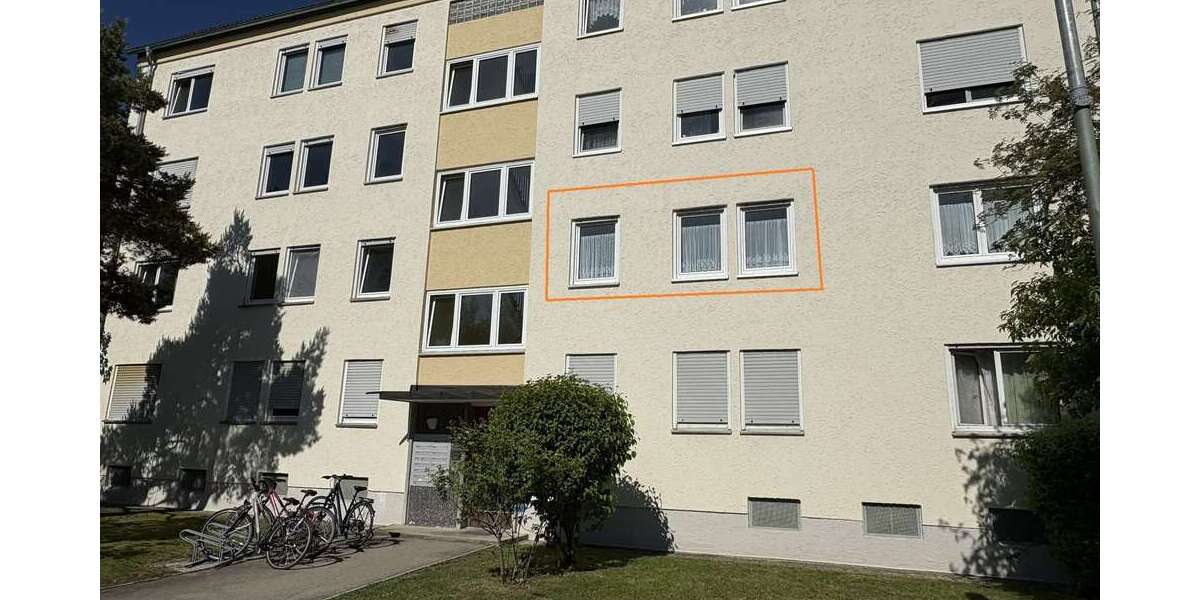 Etagenwohnung Augsburg Haunstetten-Siebenbrunn - 2 Zimmer, 37 m&sup2;, 160.000&euro; | Angebot:26688413