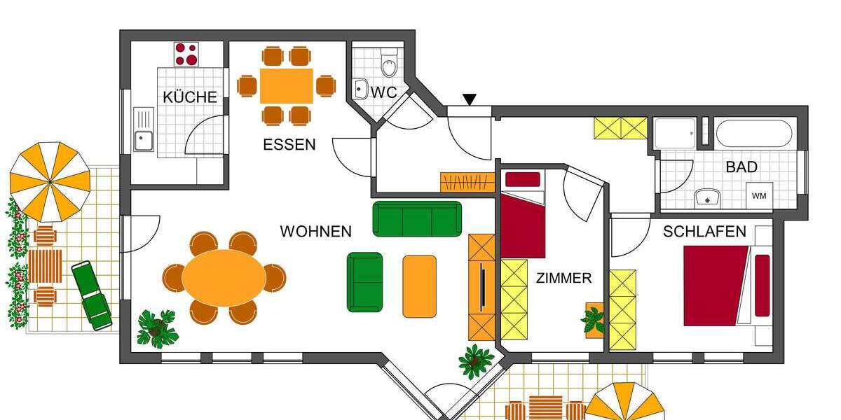 Etagenwohnung Oberkochen - 3.5 Zimmer, 90 m&sup2;, 275.000&euro; | Angebot:27071808