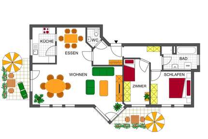 Wohnung Oberkochen - 3.5 Zimmer, 90 m&sup2;, 275.000&euro; | Angebot:27071808