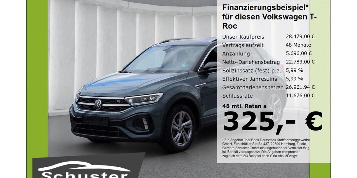 VW T-Roc 22.673 km 27.979 &euro; Ruhstorf 94099