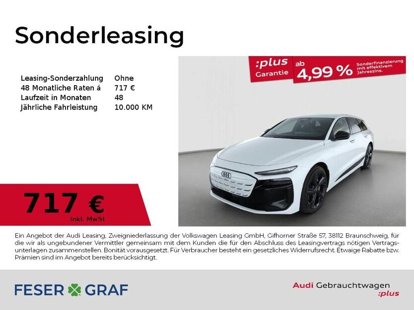 Audi A6 e-tron 7.846 km 74.990 € Bernburg 06406