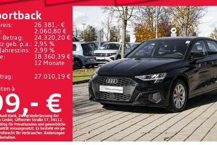 Audi A3 26.677 km 25.972 € München 80935