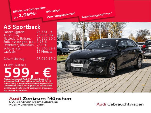 Audi A3 26.677 km 25.972 € München 80935