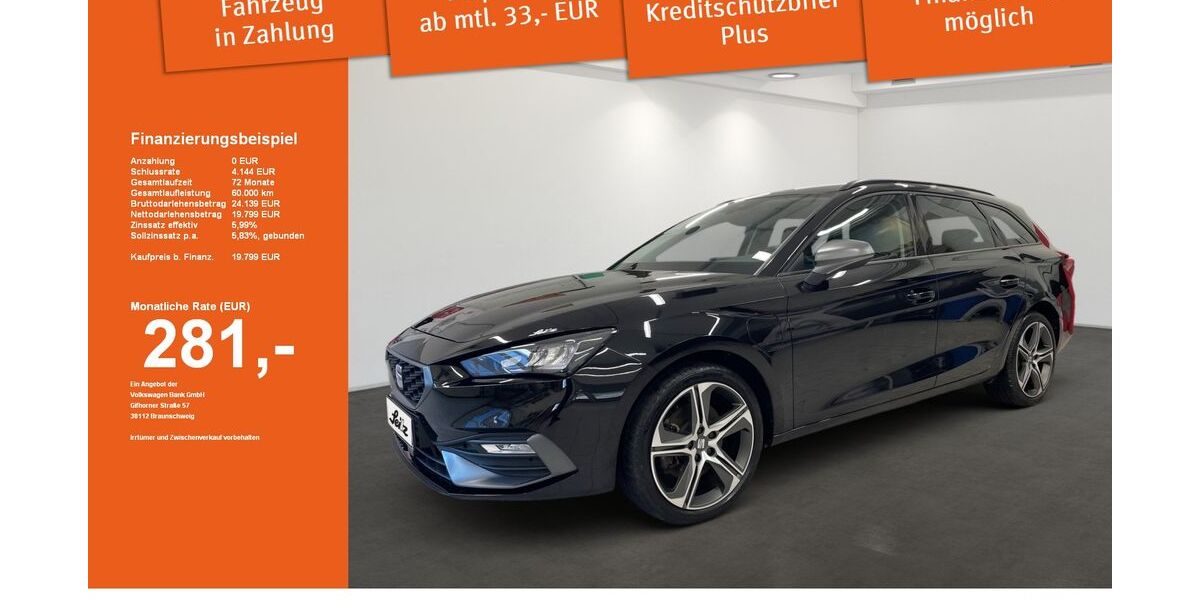 Seat Leon 78.900 km 19.799 &euro; Kempten 87437