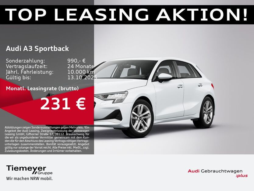 Audi A3 25.611 km 28.270 € Dorsten 46284