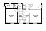Erdgeschoßwohnung Höchst im Odenwald - 2 Zimmer, 50 m&sup2;, 600&euro; | Angebot:26256132