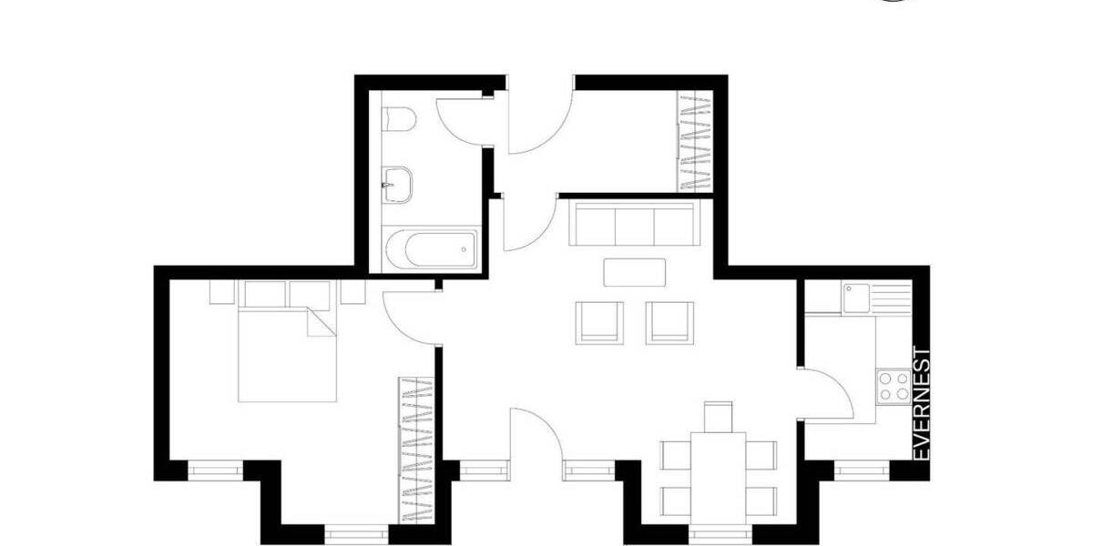 Etagenwohnung Dresden Kesselsdorf - 2 Zimmer, 58 m&sup2;, 129.000&euro; | Angebot:23549885
