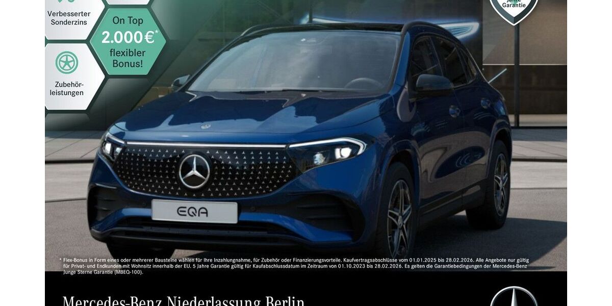 Mercedes-Benz EQA 12.781 km 37.490 &euro; Berlin 12681