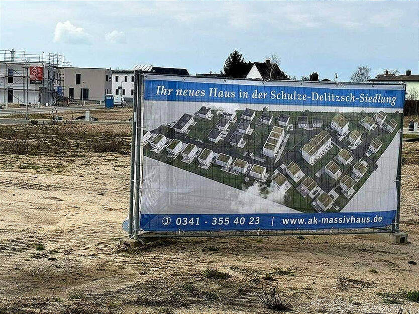 Neues Wohngebiet in Delitzsch
