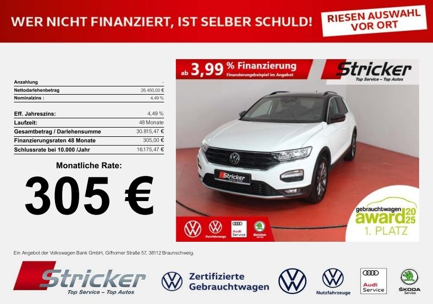 VW T-Roc 33.745 km 26.449 &euro; Horn-Bad Meinberg 32805