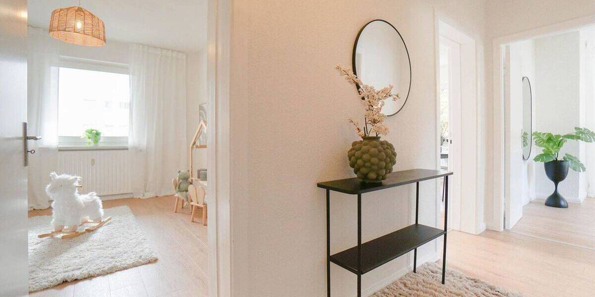 Etagenwohnung Bremen Gartenstadt Süd - 3 Zimmer, 71 m&sup2;, 214.900&euro; | Angebot:26450881