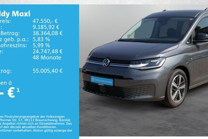 VW Caddy Maxi 17.000 km 47.550 &euro; Kreuzwertheim 97892