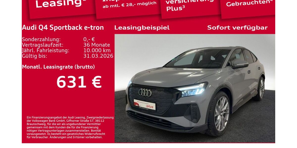 Audi Q4 e-tron 6.160 km 50.900 &euro; Berlin 12489