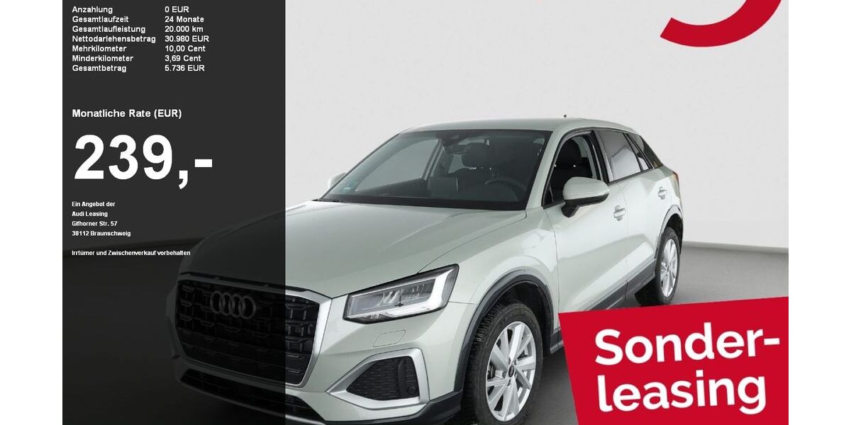 Audi Q2 4.500 km 30.940 &euro; Wackersdorf 92442