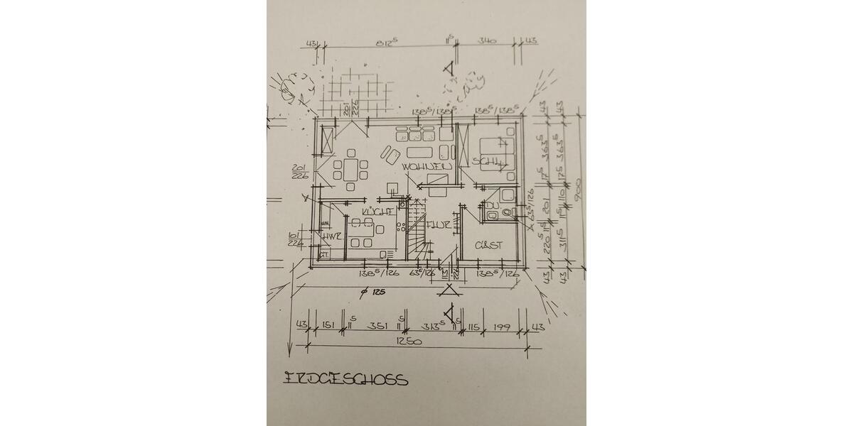 Einfamilienhaus Hollingstedt - 6 Zimmer, 150 m&sup2;, 1.300&euro; | Angebot:26098831