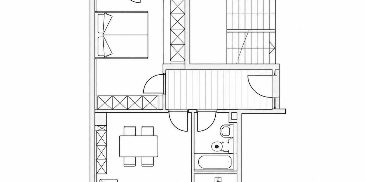 Etagenwohnung Chemnitz Gablenz - 2 Zimmer, 51 m&sup2;, 70.000&euro; | Angebot:26703145
