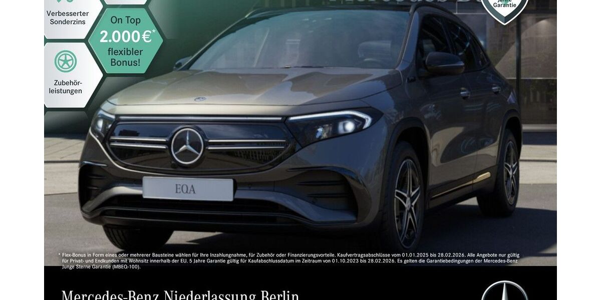Mercedes-Benz EQA 35.632 km 31.990 € Berlin 10587