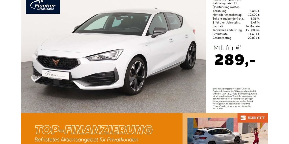 Cupra Leon 45.445 km 27.980 &euro; Neumarkt 92318