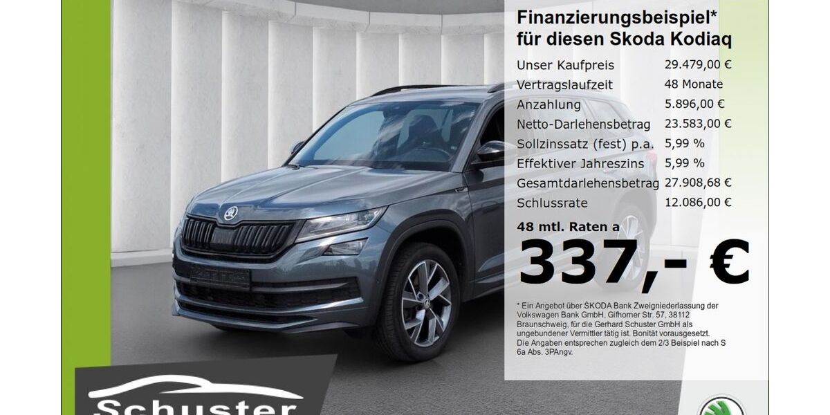 Skoda Kodiaq 113.388 km 28.479 &euro; Ruhstorf 94099