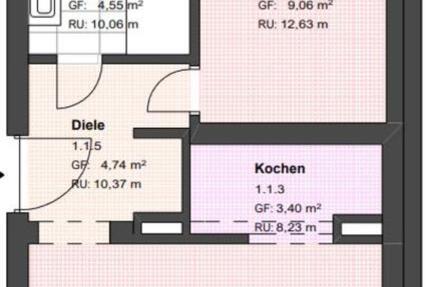 2 Zimmerwohnung mit Terrasse und Einbauküche in Alt-Schmellwitz 2 zimmer