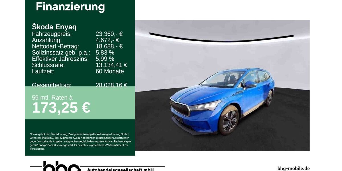 Skoda Enyaq 31.527 km 22.860 &euro; Freudenstadt 72250