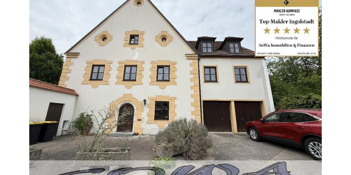 Ein Haus mit Geschichte - Mehrfamilienhaus mit 5 Wohneinheiten, zwei Garagen und Garten in zentraler Lage in Neuburg - Ein Objekt von Ihrem Immobilienpartner SOWA Immobilien und Finanzen - Mehrfamilienhaus, Wohnhaus Neuburg an der Donau | Angebot:26299734