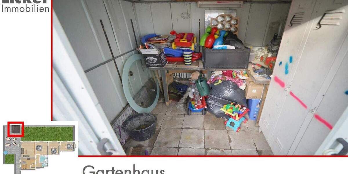 * Gartengeschoss-Whg. mit 130m² Terrassen- und Gartenfläche. 4 zimmer