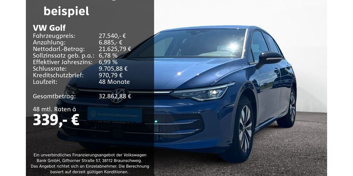 VW Golf 10.830 km 27.540 &euro; Groß-Umstadt 64823