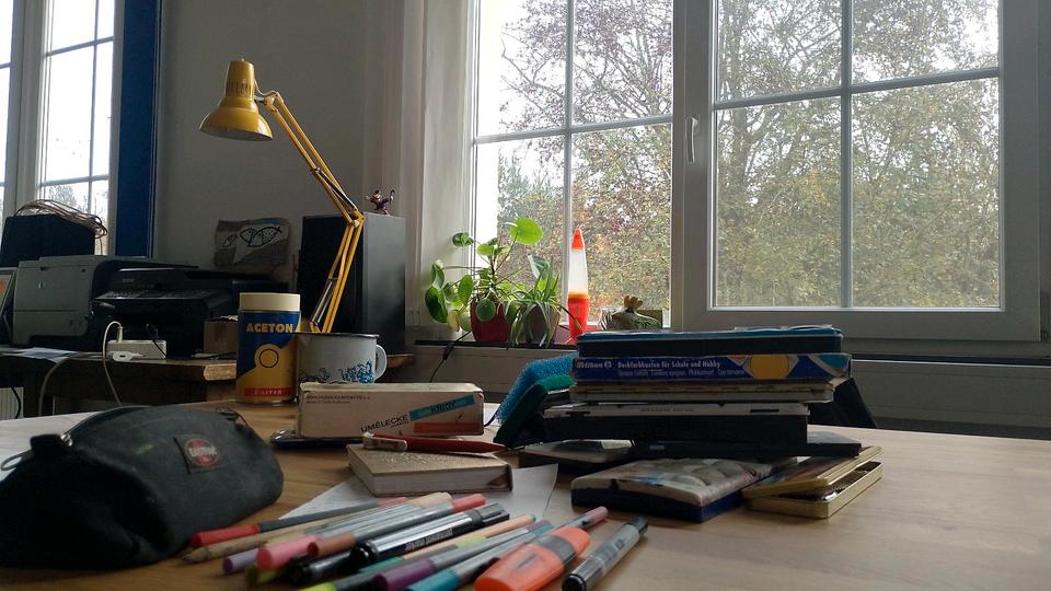 Platz im Atelier zu vermieten zimmer
