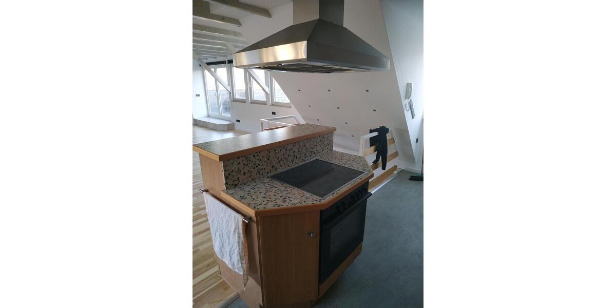 Hochwertiges PENTHOUSE mit 40 qm Süd-Dach-Terrasse, Einbau-Küche und -Schänken, Parkett 2.5 zimmer