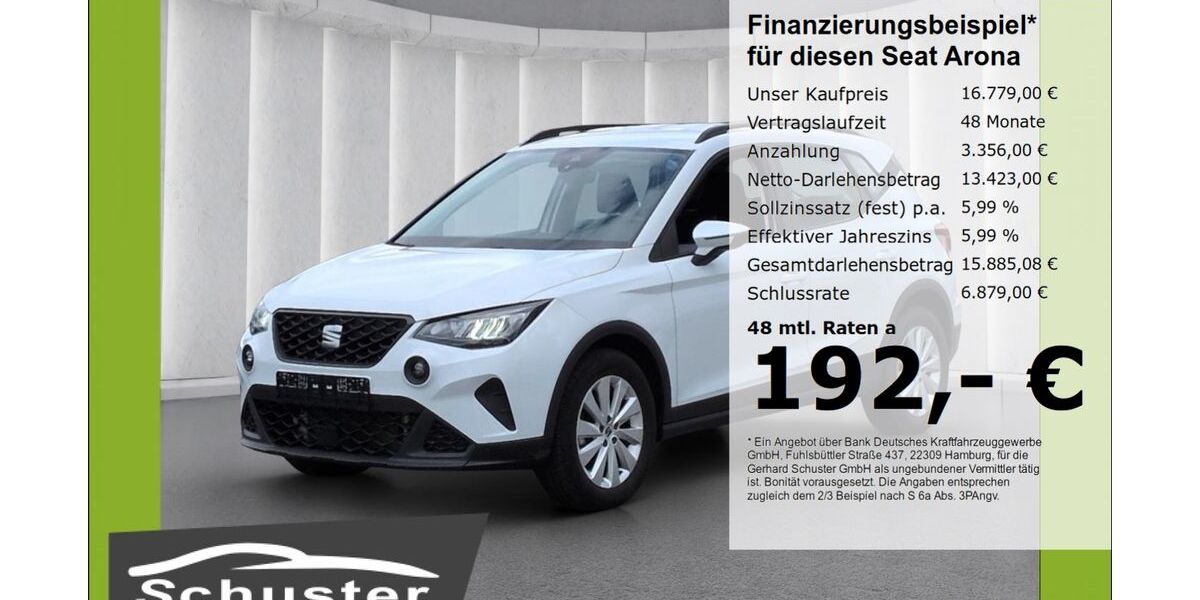 Seat Arona 17.319 km 16.779 &euro; Ruhstorf 94099