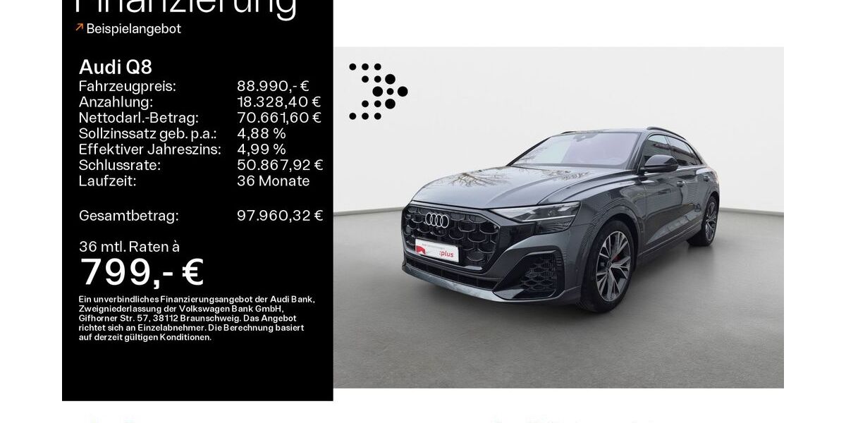 Audi Q8 27.000 km 88.990 &euro; Hofheim 65719