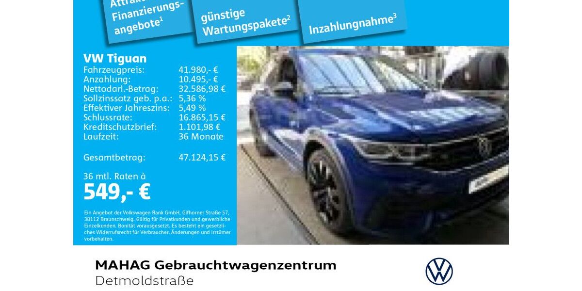 VW Tiguan 23.021 km 41.980 &euro; München 80935