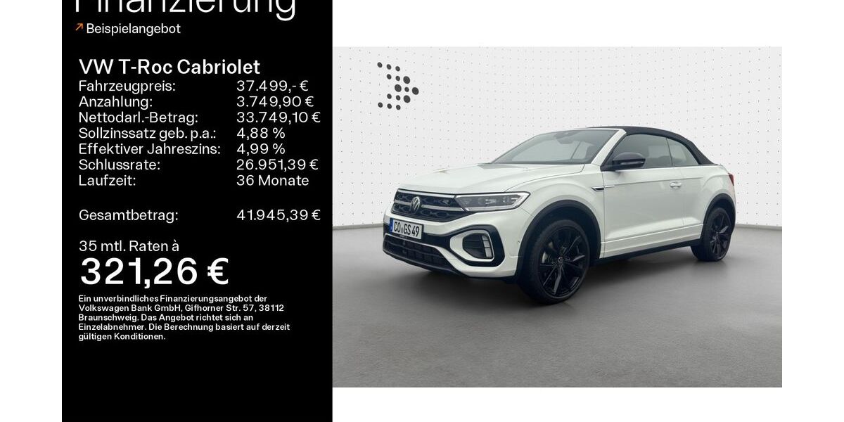 VW T-Roc 9.900 km 37.499 &euro; Mainz-Kastell (Wiesbaden) 55252