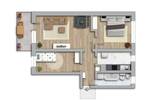 Etagenwohnung Lutherstadt Wittenberg - 3 Zimmer, 60 m&sup2;, 357&euro; | Angebot:26627730