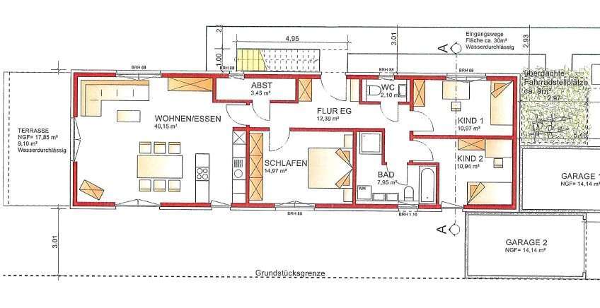 Baugrundstück direkt vom Eigentümer für ein Einfamilien- Doppelhaus zimmer