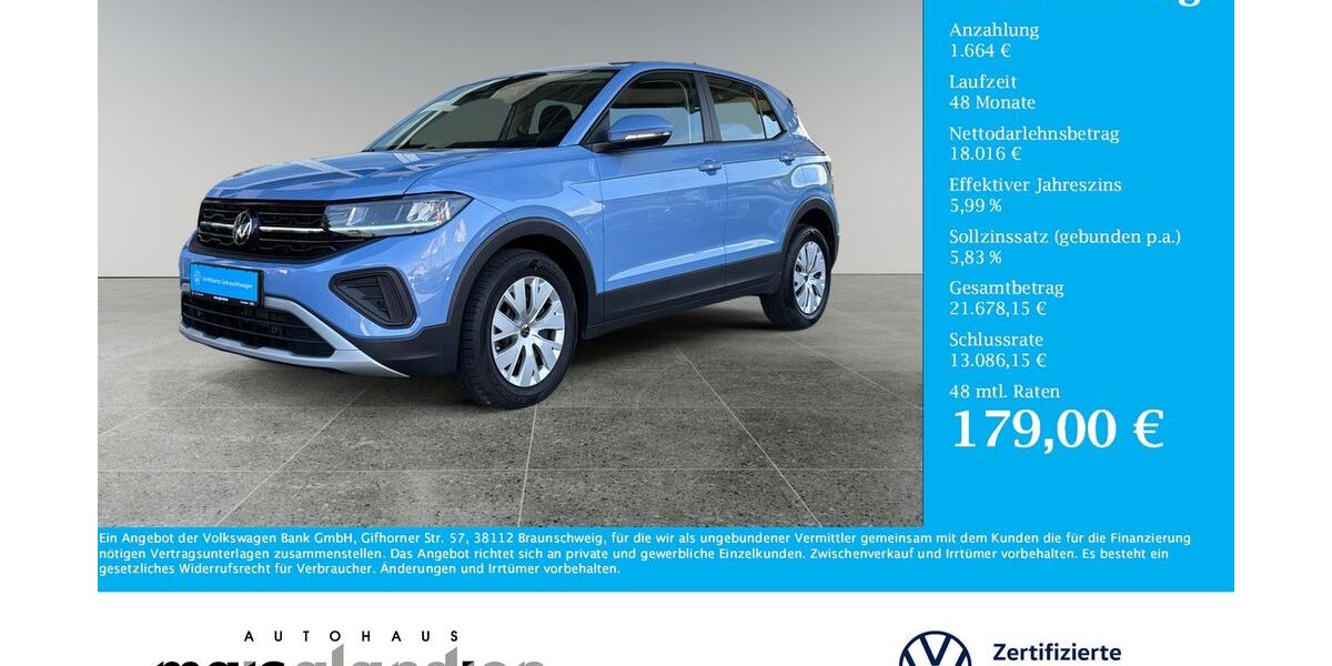 VW T-Cross 12.592 km 19.680 &euro; Pronsfeld 54597